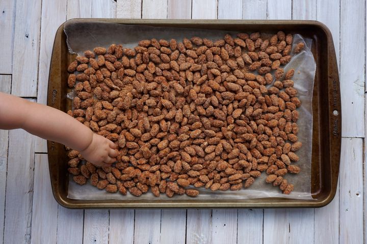 Cinnamon Glazed Almonds